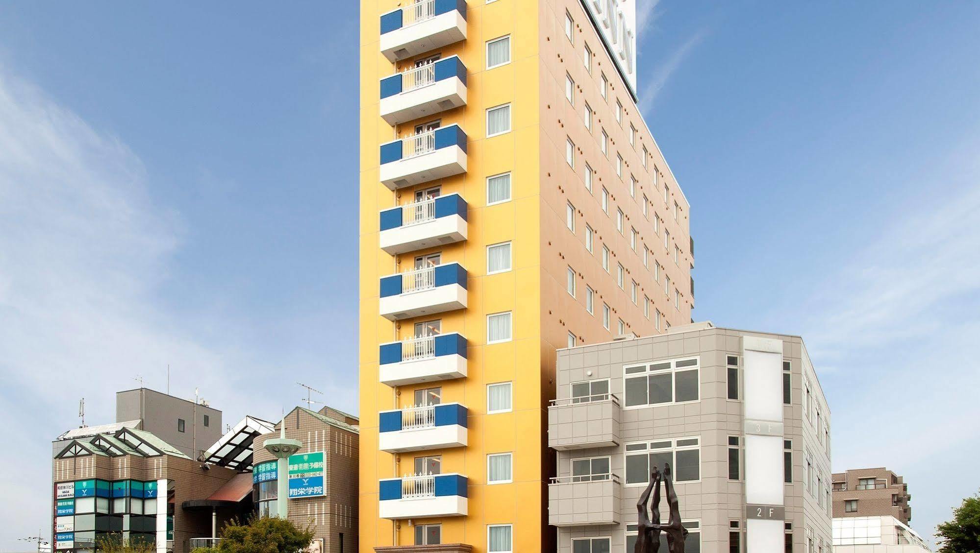 Toyoko Inn Tokyo Akigawa-Eki Kita-Guchi Akiruno Buitenkant foto